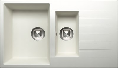 Кухонная мойка Tolero (R-118 №923 Белый) (473479) 473479 - фото 444117