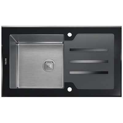 Кухонная мойка Tolero (TG-860 Чёрная) (765062) 765062 - фото 444423