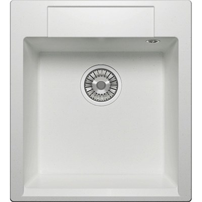 Кухонная мойка Tolero R-117 №923 46 472991, Белая 472991 - фото 444613