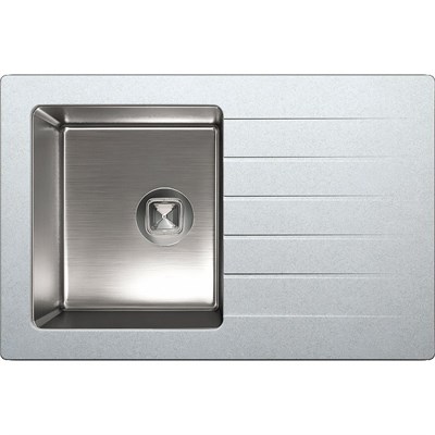 Кухонная мойка Tolero (Twist TTS-760 №001 Сер. мет) (474179) 474179 - фото 444646