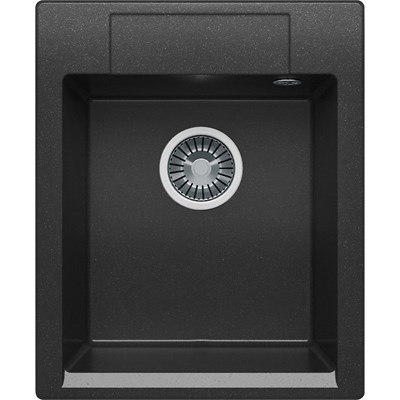 Кухонная мойка Polygran Argo-420 №16 627321, Черная 627321 - фото 444694