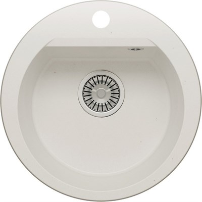 Кухонная мойка Polygran Atol-460 №36 678910, Белый хлопок 678910 - фото 444743