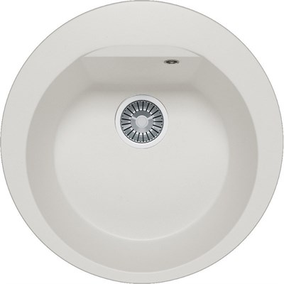 Кухонная мойка Polygran Atol-520 №36 627451, Белый хлопок 627451 - фото 444757