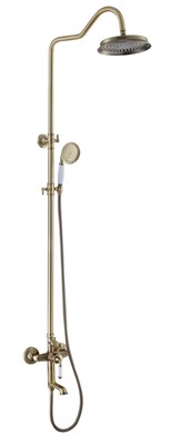 Душевая система ESKO со смесителем бронза (ST300 Bronze) ST300 Bronze - фото 446448
