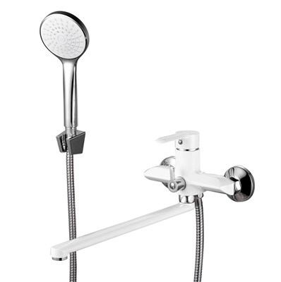 Смеситель для ванны и душа ESKO SORRENTO WHITE (SR 31W) SR 31W - фото 446773