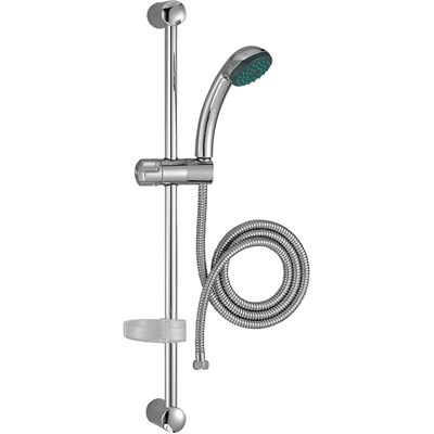 Душевой гарнитур Jacob Delafon Basic 1 E14325-CP Хром E14325-CP - фото 447895