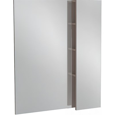 Зеркало со шкафом Jacob Delafon Soprano 78 EB1336-NF Серый EB1336-NF - фото 448296