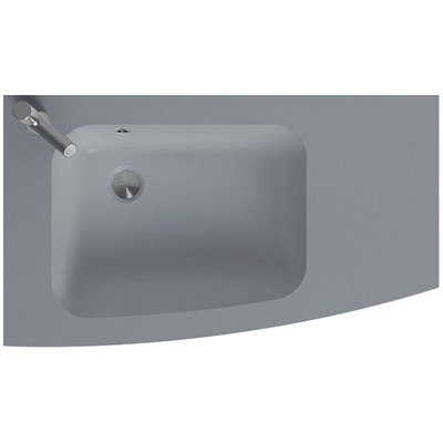 Раковина Jacob Delafon Nona 80 L EB1884RU-DE4 Серая EB1884RU-DE4 - фото 448426