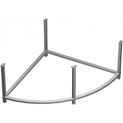 Каркас для ванны Jacob Delafon Odeon Up 140 SF070RU-NF Серый SF070RU-NF - фото 448642