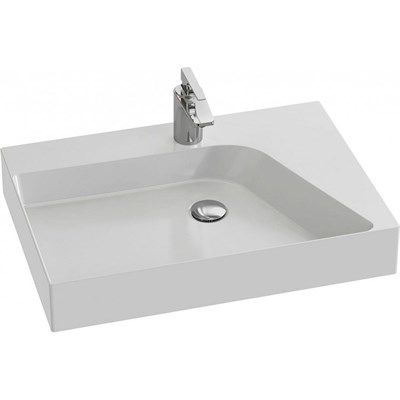 Раковина Jacob Delafon Rythmik pure 65 L EVN112-00 Белая EVN112-00 - фото 448725