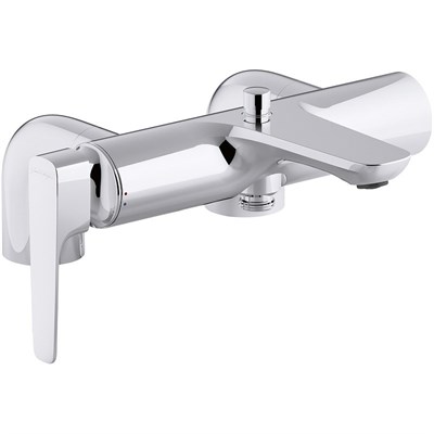 Смеситель для ванны Jacob Delafon Aleo+ E72320-CP Хром E72320-CP - фото 448954