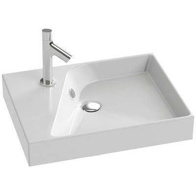 Раковина Jacob Delafon Rythmik 60 XR112K-00 Белая XR112K-00 - фото 449248