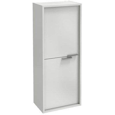 Шкаф пенал Jacob Delafon Vivienne 40 EB1510-N18-N18 подвесной Белый ручки Хром EB1510-N18-N18 - фото 449409