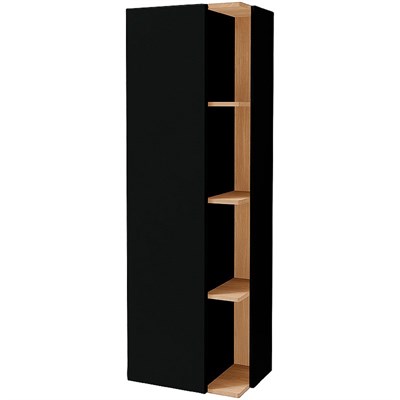 Шкаф пенал Jacob Delafon Terrace 50 L EB1179G-M61 подвесной Мягкий черный EB1179G-M61 - фото 449514