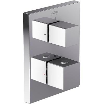 Смеситель для душа Jacob Delafon Modulo E75391-CP с термостатом Хром E75391-CP - фото 449722