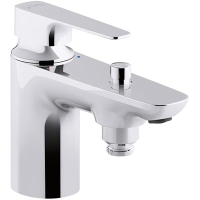 Смеситель для ванны Jacob Delafon Aleo+ E72321-CP Хром E72321-CP - фото 450229