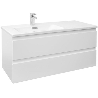Тумба под раковину Jacob Delafon Madeleine 100 L EB2054-J51 подвесная Белая матовая EB2054-J51 - фото 450470