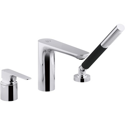 Смеситель для ванны Jacob Delafon Aleo+ E72330-CP Хром E72330-CP - фото 450496