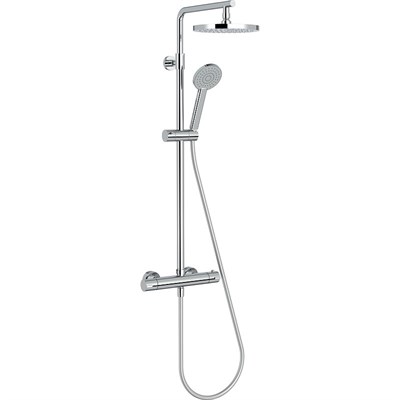 Душевая система Jacob Delafon Marcel E25084-CP с термостатом Хром E25084-CP - фото 451423