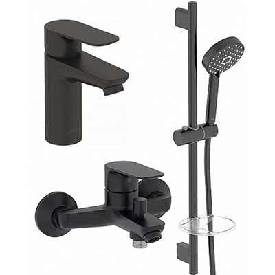 Комплект смесителей Jacob Delafon Oscar E29845RU-BL Черный матовый E29845RU-BL - фото 451693