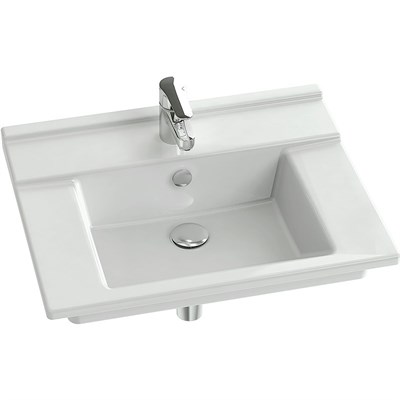 Раковина Jacob Delafon Struktura 60 EXI112-00 Белая EXI112-00 - фото 452308