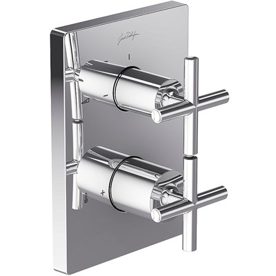 Смеситель для душа Jacob Delafon Modulo E75395-CP с термостатом Хром E75395-CP - фото 452635