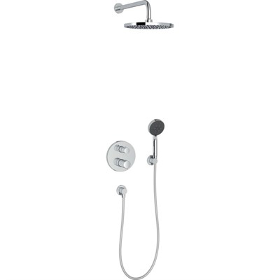 Душевая система Jacob Delafon Modulo E30758-CP с термостатом Хром E30758-CP - фото 453010