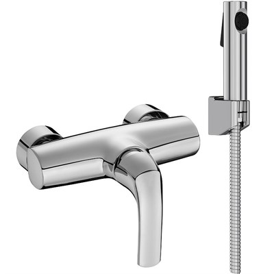 Гигиенический душ со смесителем Jacob Delafon E71253RU-CP Хром E71253RU-CP - фото 453020