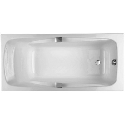 Чугунная ванна Jacob Delafon Repos 170x80 E2915-00 с антискользящим покрытием - фото 453366