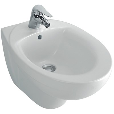 Биде Jacob Delafon Patio E4189-00 подвесное Белое E4189-00 - фото 453545