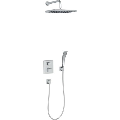 Душевая система Jacob Delafon Modulo E30757-CP с термостатом Хром E30757-CP - фото 453723