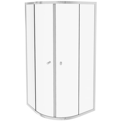 Душевой уголок Jacob Delafon Serenity 80x80 E14R80-GA профиль Хром стекло прозрачное E14R80-GA - фото 453971
