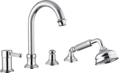 Смеситель на борт ванны Cezares Olimp OLIMP-BVDM-01-L Хром OLIMP-BVDM-01-L - фото 456695