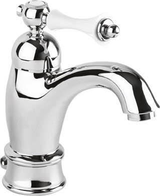 Смеситель для раковины Cezares Margot MARGOT-LSM1-A-02-Bi Бронза/белый MARGOT-LSM1-A-02-Bi - фото 456762