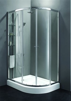 Душевой уголок Cezares Anima RH-2 120x90 L профиль Хром стекло прозрачное ANIMA-W-RH-2-120/90-C-Cr-L - фото 456909