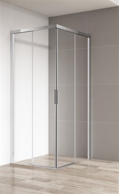 Душевой уголок Cezares Comfort 100х100 COMFORT-A-2-100-C-Cr профиль Хром стекло прозрачное COMFORT-A-2-100-C-Cr - фото 457755