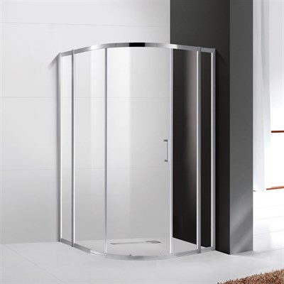 Душевой уголок Cezares Molveno R-11 120х120 MOLVENO-R-11-100+20-P-Cr профиль Хром стекло рифленое MOLVENO-R-11-100+20-P-Cr - фото 458815