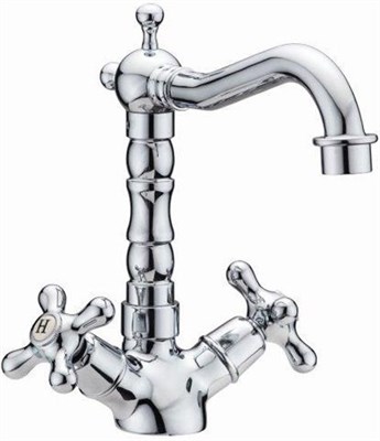 Смеситель для раковины Cezares Retro C-LS2 01 Хром RETRO-C-LS2-01 - фото 460701