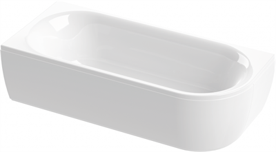 Акриловая ванна Cezares Metauro Corner 180x80 L Белая METAURO CORNER-180-80-40-L - фото 463335