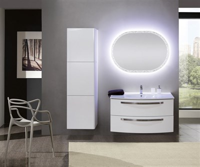 Зеркало Cezares 100 со встроенной LED подсветкой с LED подсветкой 44997 - фото 464232