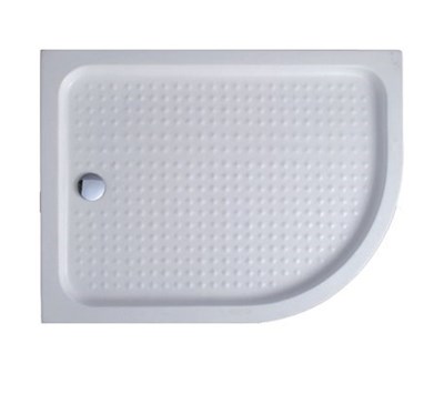 Акриловый поддон для душа Cezares Tray A RH 120x80x15 L Белый TRAY-A-RH-120/80-550-15-W-L - фото 464896
