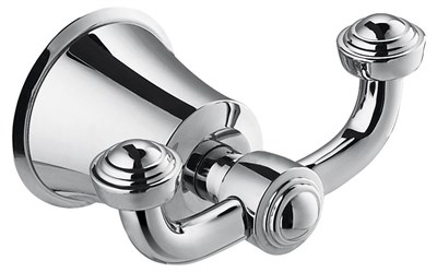 Двойной крючок Cezares Liberty CZR-F-8988 Хром CZR-F-8988 - фото 465955