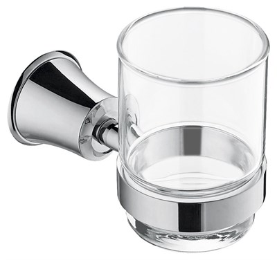Стакан для зубных щеток Cezares Liberty CZR-F-8986 Хром CZR-F-8986 - фото 466534