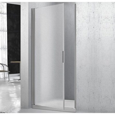 Душевая дверь BelBagno Sela 55 SELA-B-1-55-Ch-Cr профиль Хром стекло текстурированное SELA-B-1-55-Ch-Cr - фото 467053