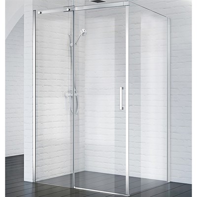 Душевой уголок BelBagno Acqua 150х100 ACQUA-AH-1-150/100-C-Cr профиль Хром стекло прозрачное - фото 467112