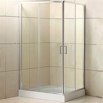 Душевой уголок BelBagno Uno 90х70 UNO-195-AH-2-90/70-C-Cr профиль Хром стекло прозрачное UNO-195-AH-2-90/70-C-Cr - фото 468261