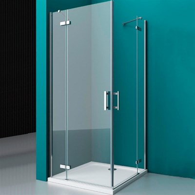 Душевой уголок BelBagno Kraft 90х90 KRAFT-A-22-90-C-Cr профиль Хром стекло прозрачное KRAFT-A-22-90-C-Cr - фото 468963
