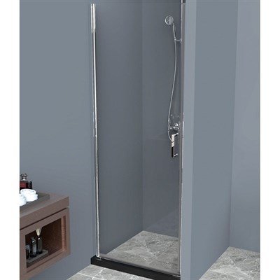 Душевая дверь BelBagno Uno 60 UNO-B-1-60-C-Cr профиль Хром стекло прозрачное UNO-B-1-60-C-Cr - фото 469887