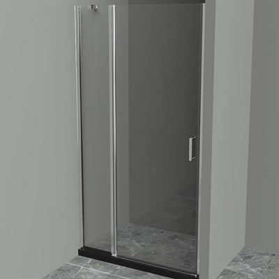 Душевая дверь BelBagno Uno 120 UNO-B-12-50+70-C-Cr профиль Хром стекло прозрачное UNO-B-12-50+70-C-Cr - фото 469899