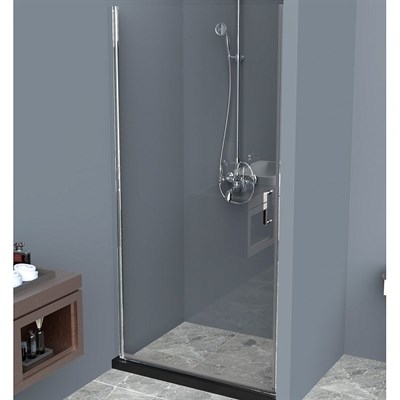 Душевая дверь BelBagno Uno 100 UNO-B-1-100-C-Cr профиль Хром стекло прозрачное UNO-B-1-100-C-Cr - фото 469918